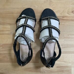 Vince Camuto beaded sandals